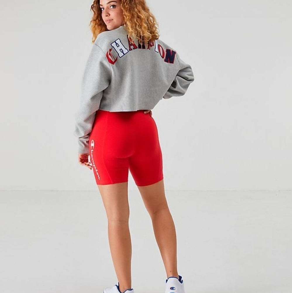 SOLD.  Champion cropped sweatshirt